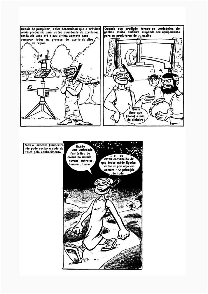 Pré-socráticos em quadrinho 2