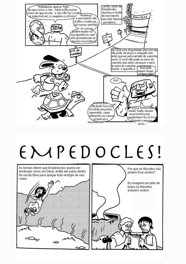 Pré-socráticos em quadrinho 8