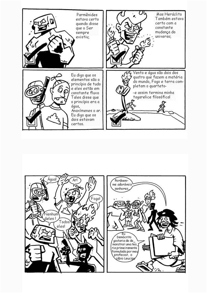 Pré-socráticos em quadrinho 9
