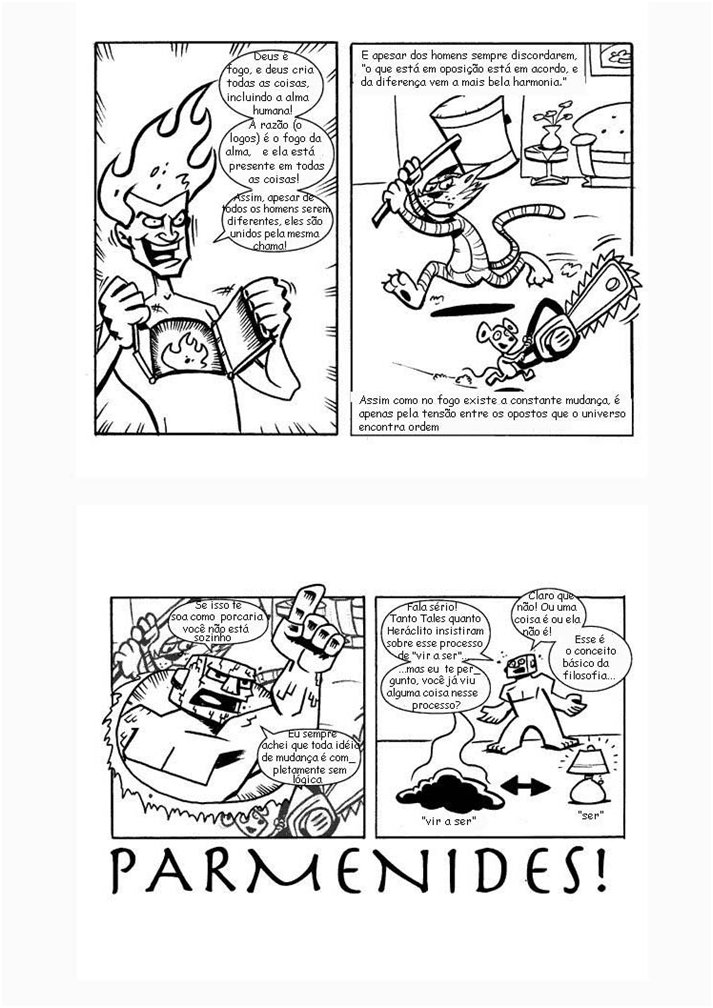Pré-socráticos em quadrinho 7