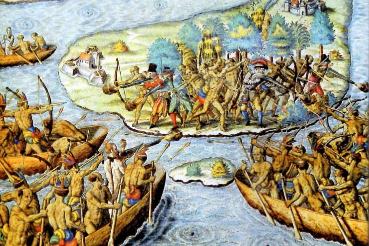 A Confederação dos Tamoyos por Domingos José Gonçalves de Magalhães (Canto Primeiro)