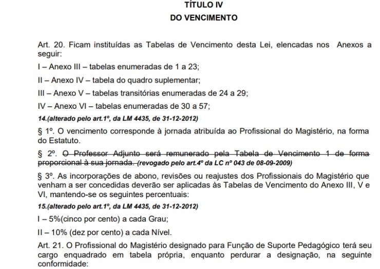 Lei Municipal exige piso e escalonamento em incorporações de abono, revisões e reajustes
