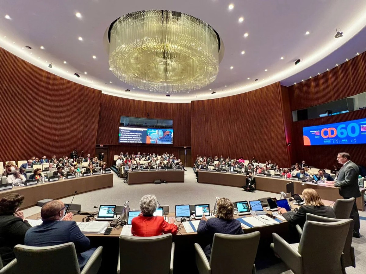 60º Conselho Diretor da OPAS acorda medidas urgentes para recuperar ganhos perdidos durante a pandemia