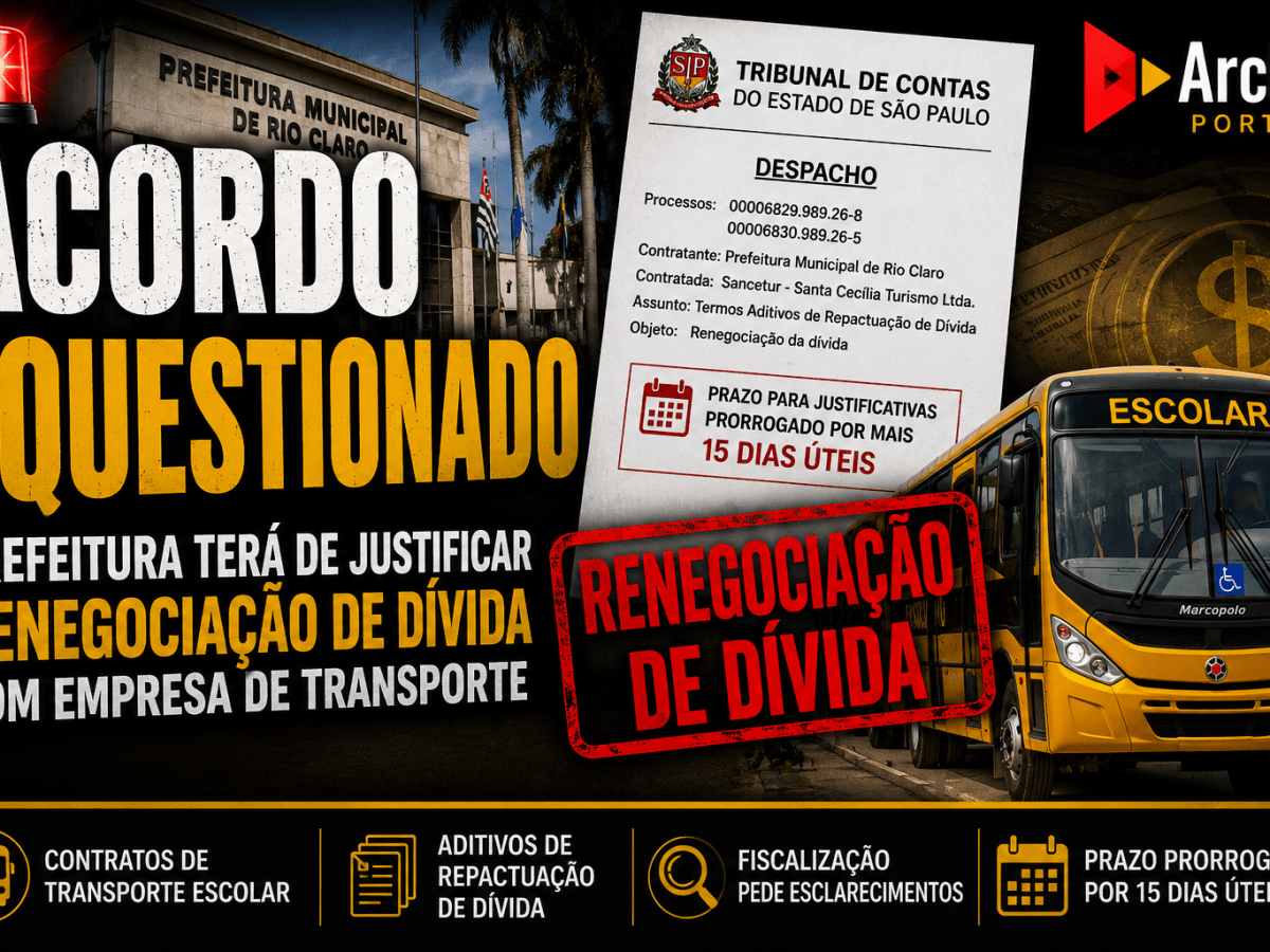 Prefeitura terá de justificar acordo para renegociação de dívida com empresa de transporte
