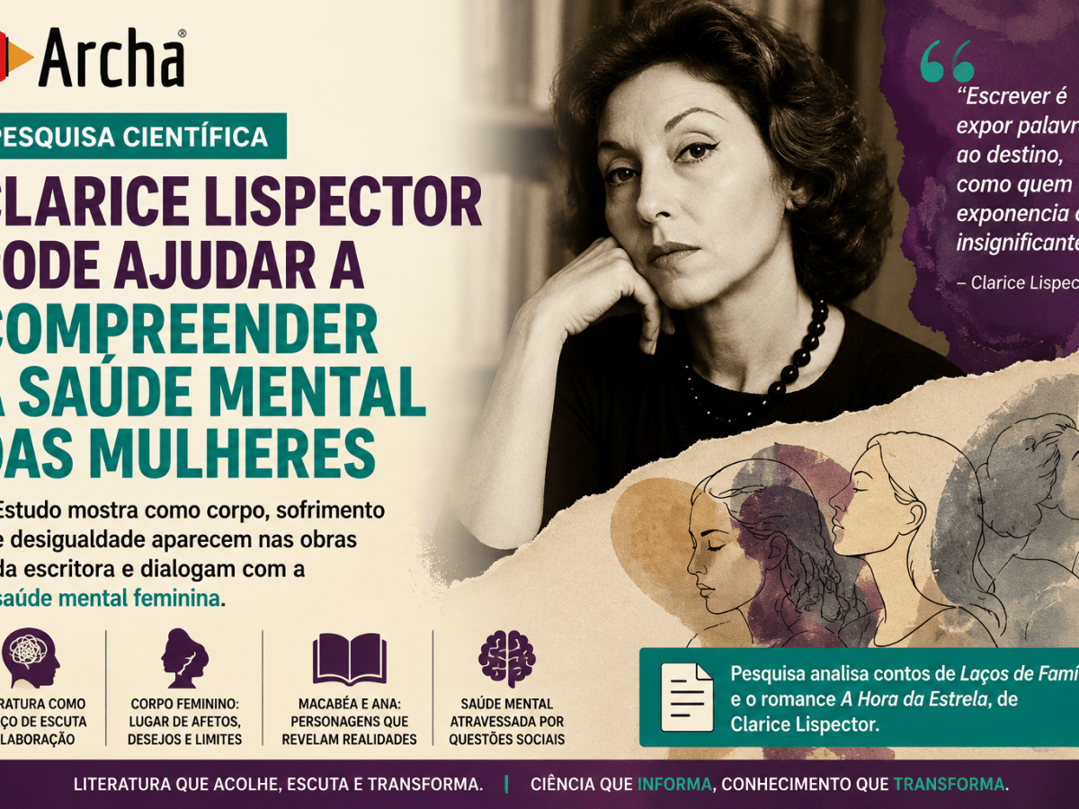 Clarice Lispector pode ajudar a compreender a saúde mental das mulheres, aponta estudo