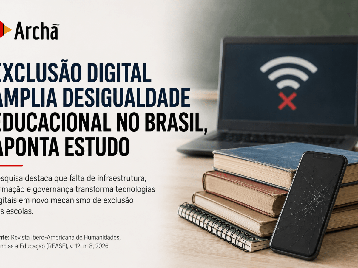 Exclusão digital transforma tecnologia em novo mecanismo de desigualdade educacional no Brasil, aponta estudo