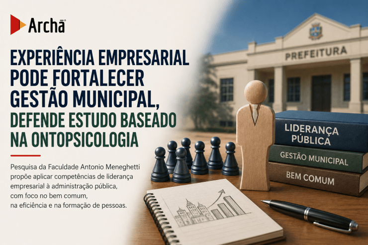 Experiência empresarial pode contribuir para gestão municipal, defende estudo sobre liderança política