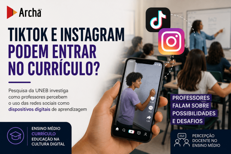 TikTok e Instagram entram na sala de aula, mas professores ainda enfrentam falta de formação e estrutura, aponta pesquisa