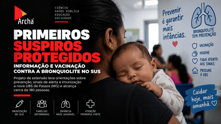 Projeto leva prevenção da bronquiolite a nove UBS e alcança cerca de 180 pessoas em Minas Gerais